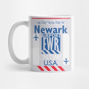 Newark airport code sticker design 20210927 Mug